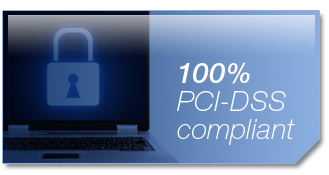 100% PCI-DCI compliant